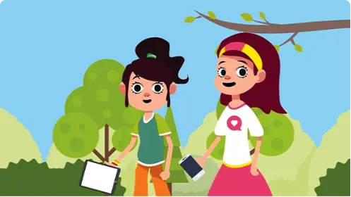 Ilustração de partilha de dados pessoais e fotografias